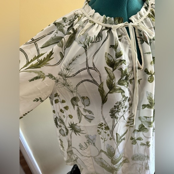 NWT Rachel Zoe flowy print blouse - Picture 5 of 6